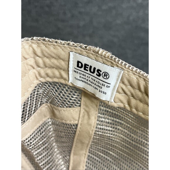 Deus Ex Machina Cap Men's Trucker Mesh Hat Snapback Classic - Picture 8 of 8